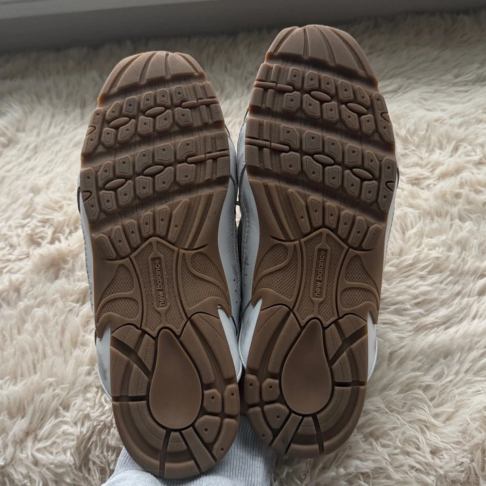 Miu Miu White and Brown Mules - Picture 5 of 5